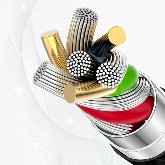 Dudao L9C Max 240W PD USB-C - USB-C Cable 1.2m - White