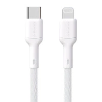 Dudao L9X 30W USB-C - Lightning Kabel 1m - Weiß