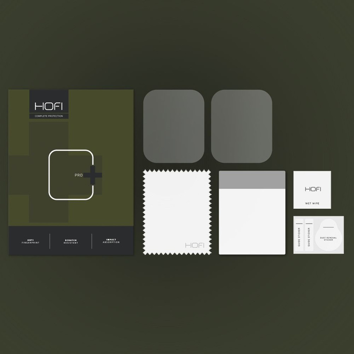 Folie HOFI HYDROFLEX PRO+ 2ER-PACK Apple Watch 4 / 5 / 6 / 7 / 8 / SE (40 / 41 MM) KLAR