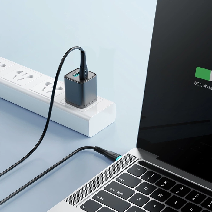 Joyroom Starry Series SA32-CC3 USB-C / USB-C kabel 60W 1m - černý