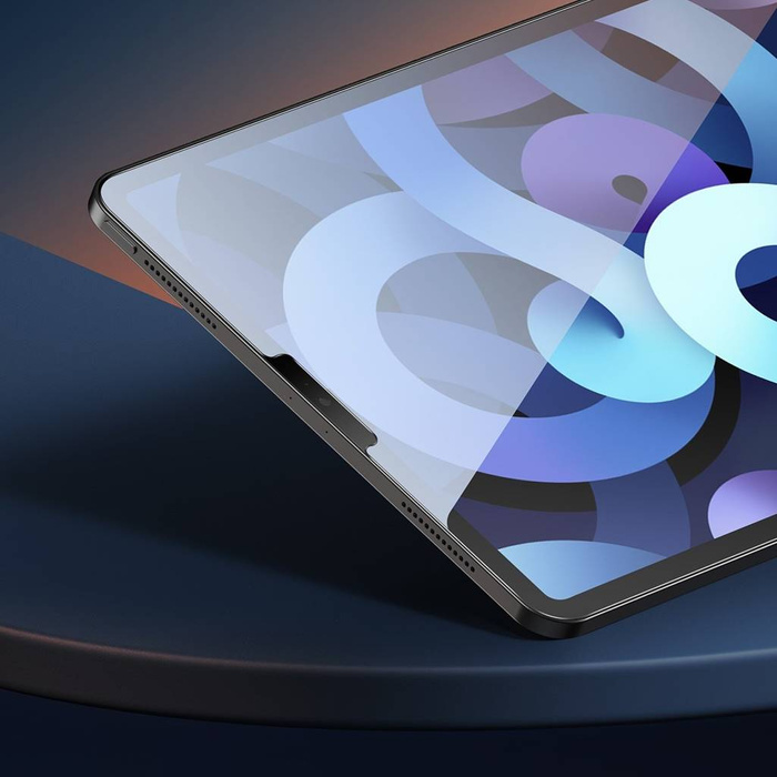 Baseus 2x Vollglasfolie 0,3mm für iPad Pro 12,9&#39;&#39; 2021 (5. Gen.) / 2020 (4. Gen.) / 2018 (3. Gen.) mit Montagesatz
