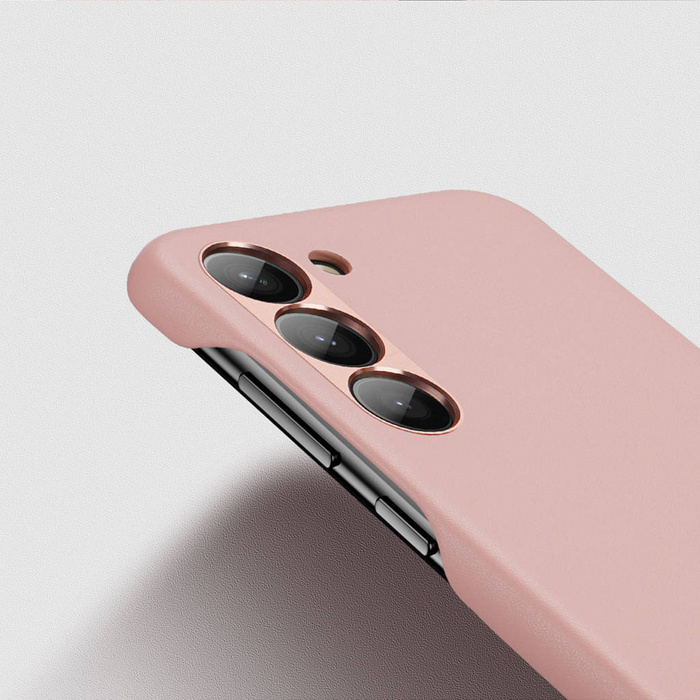 Custodia Dux Ducis Grit per Samsung Galaxy S23 elegante cover realizzata in similpelle MagSafe rosa