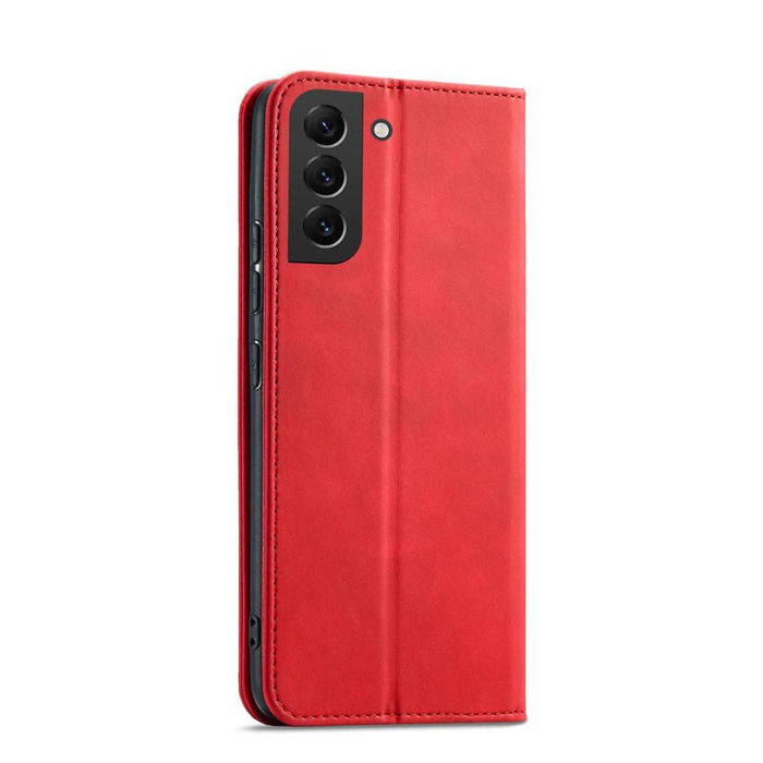 Magnet Fancy Case pour Samsung Galaxy S23+ flip cover portefeuille support rouge