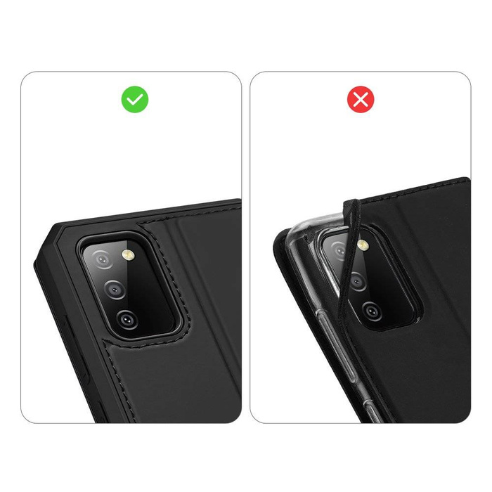 DUX DUCIS Skin X Holster Cover für Samsung Galaxy A02s EU schwarz