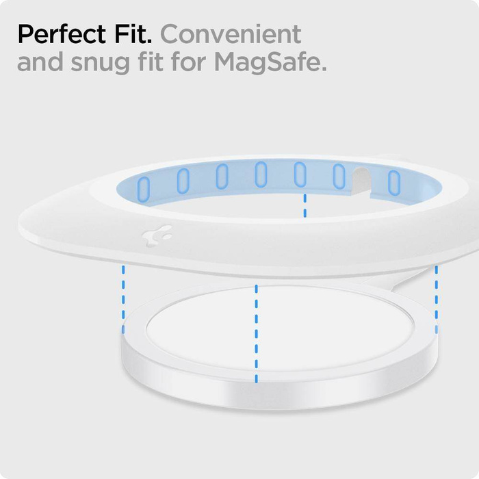 SPIGEN MAGFIT PAD APPLE MAGSAFE WEISS