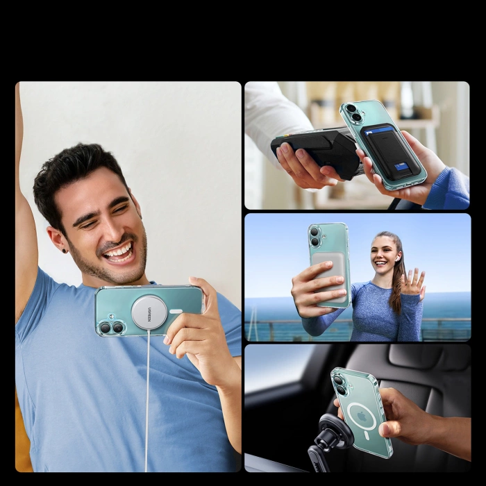 Etui magnetyczne Ugreen iPhone 16 Plus (przezroczyste)