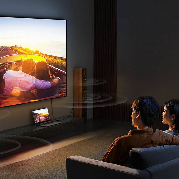 Ugreen kabel Adaptační kabel VGA (samec) - HDMI (samice) 0,15 m černý (CM513)