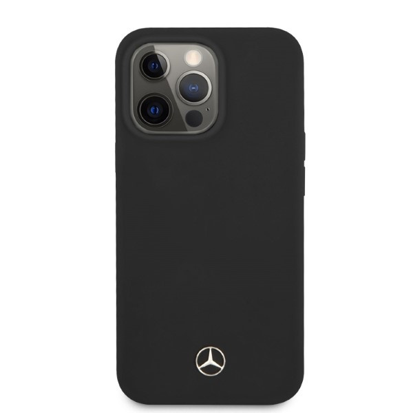 Mercedes MEHMP13LSILBK iPhone 13 Pro / 13 6.1" schwarz/schwarz hartcase Silikon MagSafe