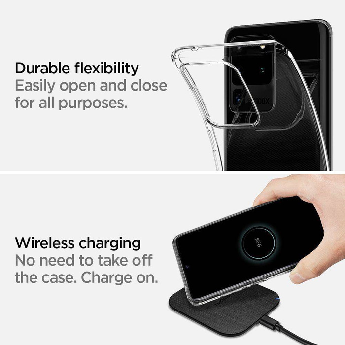  SPIGEN Samsung Galaxy S20 Ultra Liquid Crystal Clear Case