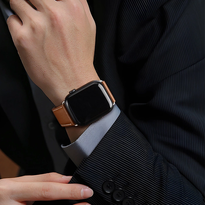 Dux Ducis Ya Armband für Apple Watch 42 / 44 / 45 / 49 mm – braun