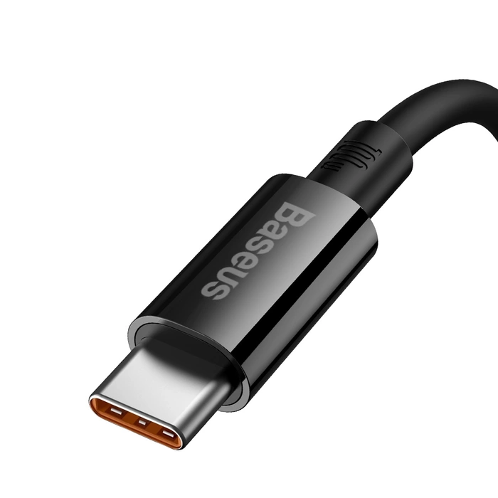 Cable USB do USB-C Baseus Superior 100W 2m (black)
