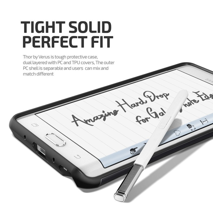 Puzdro Samsung Galaxy Note Edge VERUS Hard Drop Black Ako kryt Spigen SGP