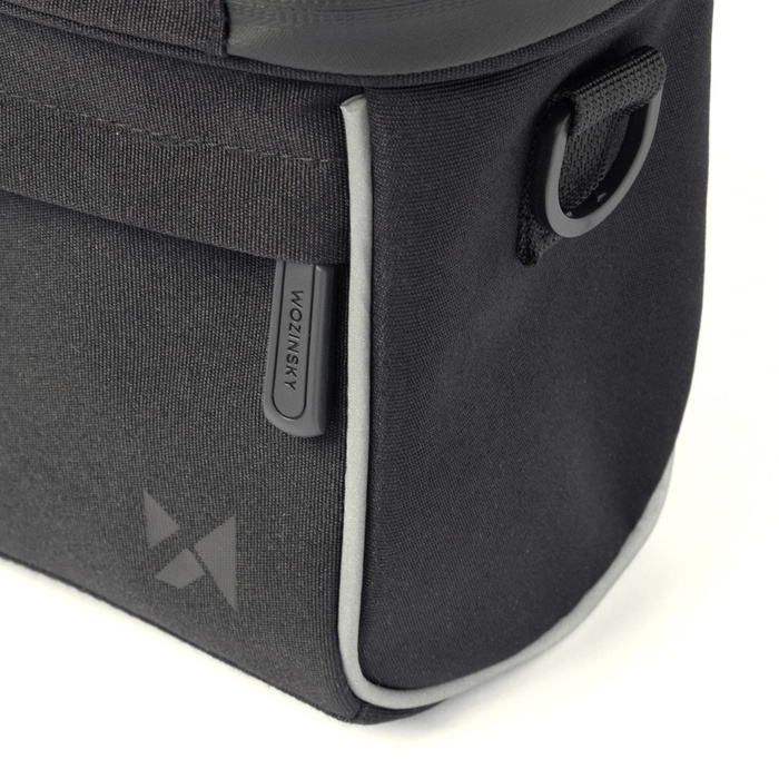 Wozinsky vélo guidon sac vélo sac à bandoulière noir (WBHBB-01)