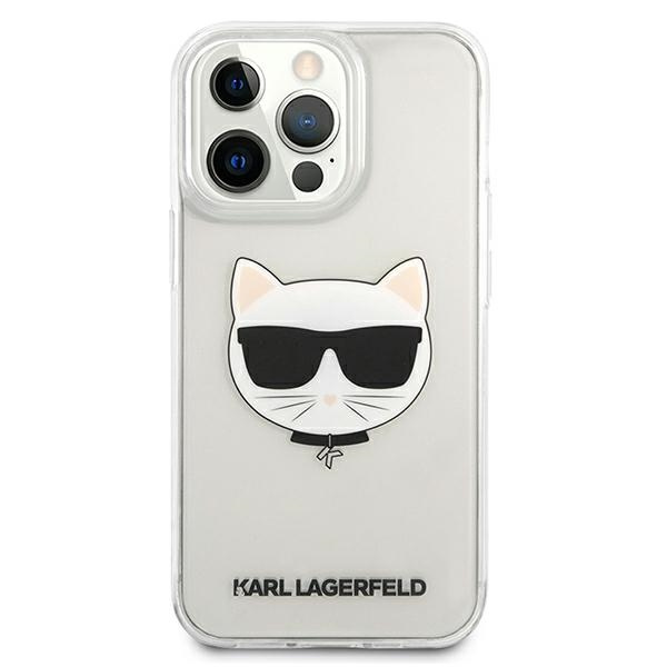 Case KARL LAGERFELD Apple iPhone 13 Pro Max Choupette Head Clear Hardcase