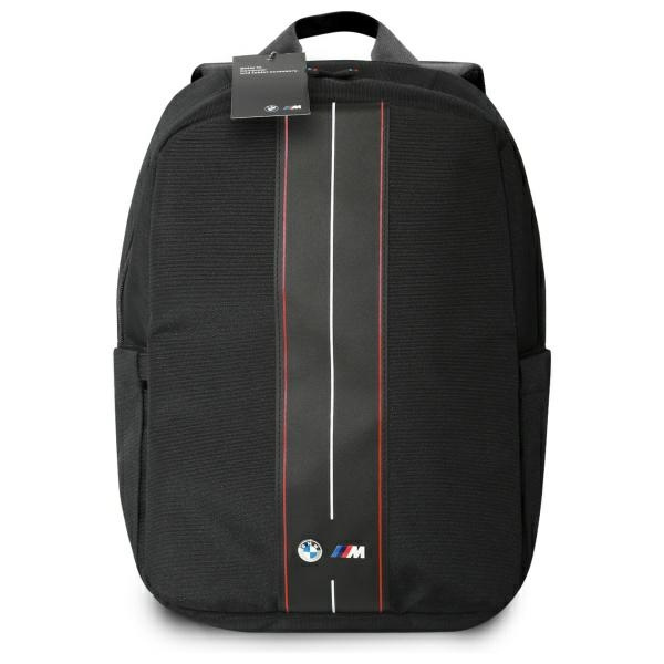 BMW BMBP15COMPVSKR 16" Backpack Black/Black Nylon Red Stripe
