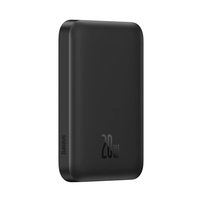 Powerbank bezprzewodowy Baseus Magnetic Wireless Charging 20W z MagSafe i USB-C – czarny
