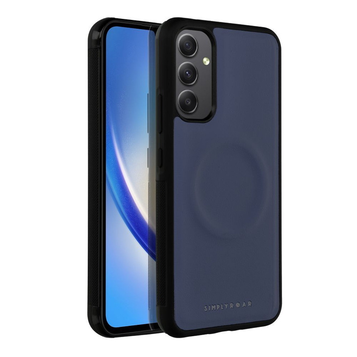 ROAR futerał MAG MORNING do SAMSUNG A34 Granatowy