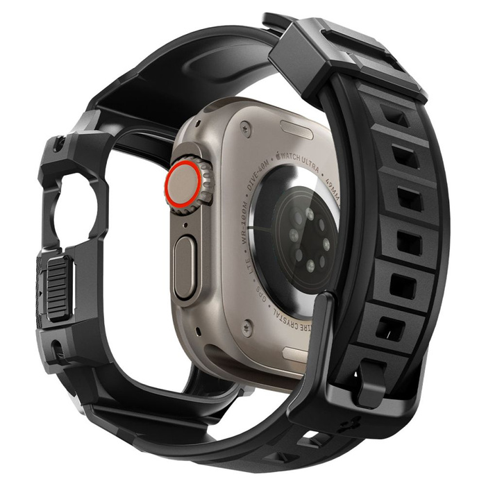 Spigen Rugged Armor "PRO" Apple Watch ULTRA (49 MM) SCHWARZ