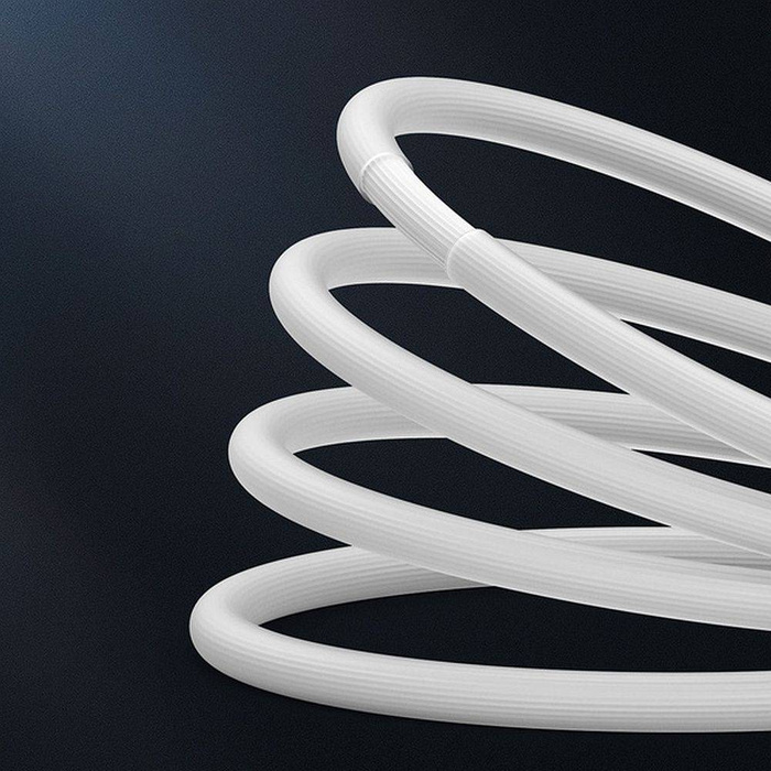 BASEUS kabel USB do Typ C CoolPlay Power Delivery 100W 2m biały CAKW000702