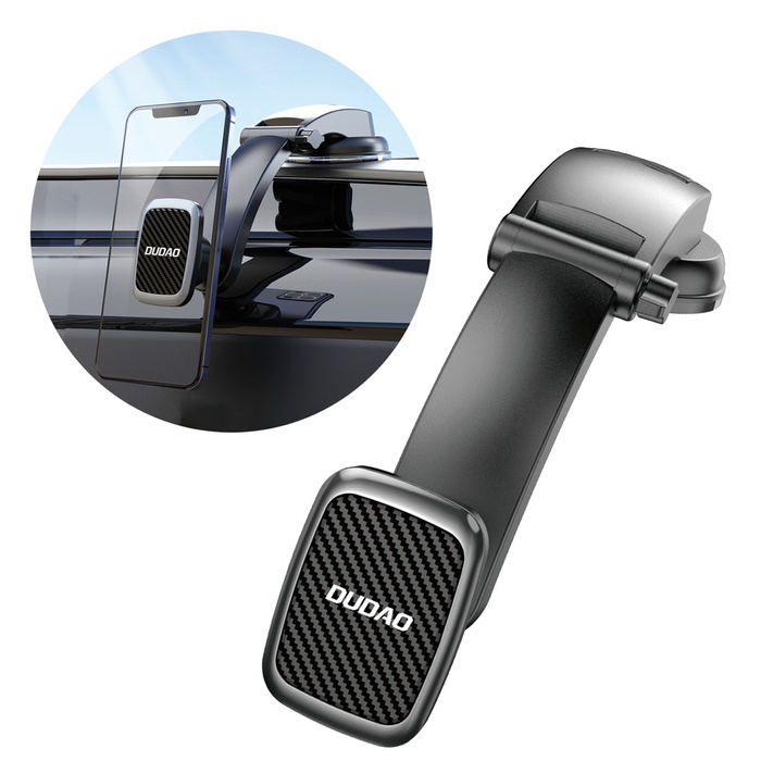 Portacellulare magnetico per auto Dudao nero (F12s)