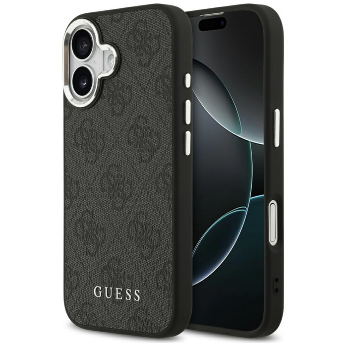 Etui Guess 4G Classic Logo MagSafe do    iPhone 17 czarny