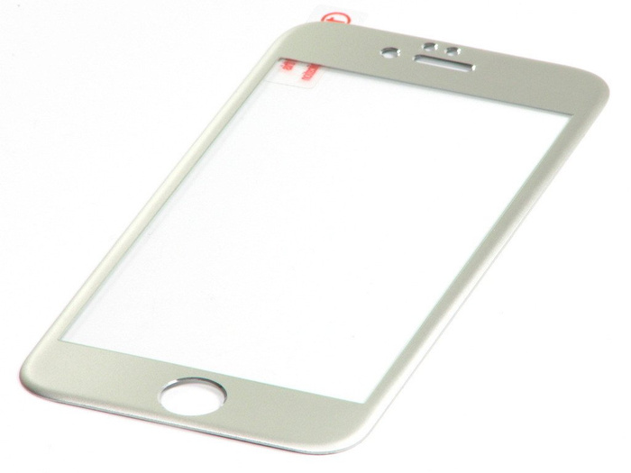 Celoskleněný BEST GUARD GLASS iPhone 6 6S Silver Rear