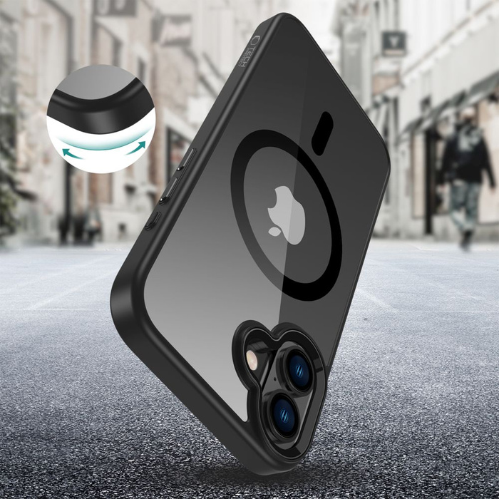 ETUI TECH-PROTECT MAGMAT MAGSAFE IPHONE 16 PLUS BLACK/CLEAR