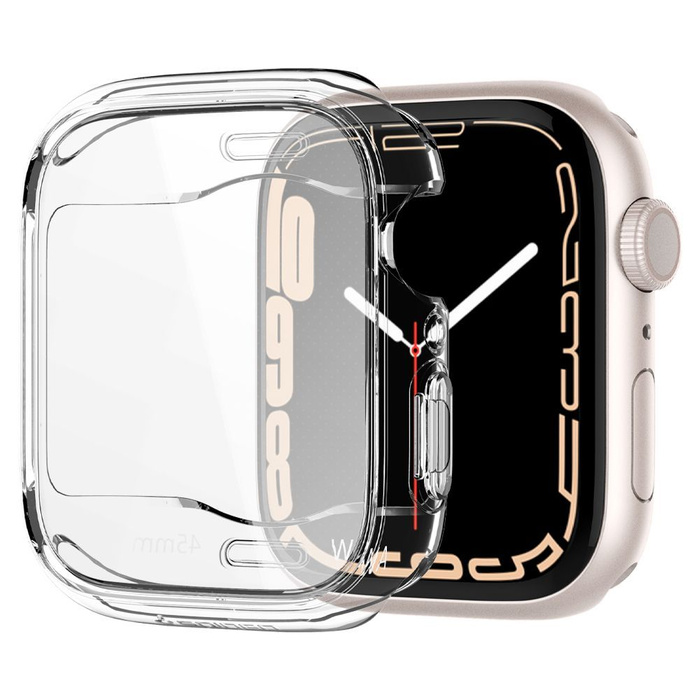 Funda Spigen Ultra Hybrid Apple Watch 7 / 8 / 9 (45 Mm) Cristal Clear Case