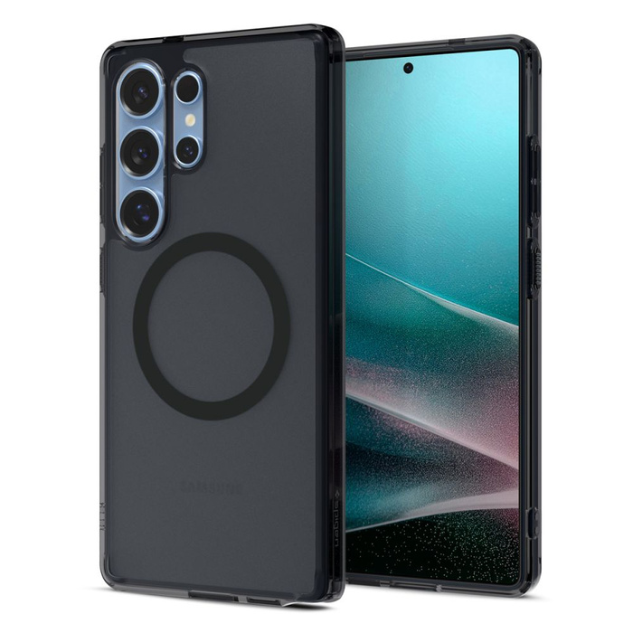 Spigen Ultra Hybrid Mag MagSafe GALAXY S25 ULTRA FROST NEGRO
