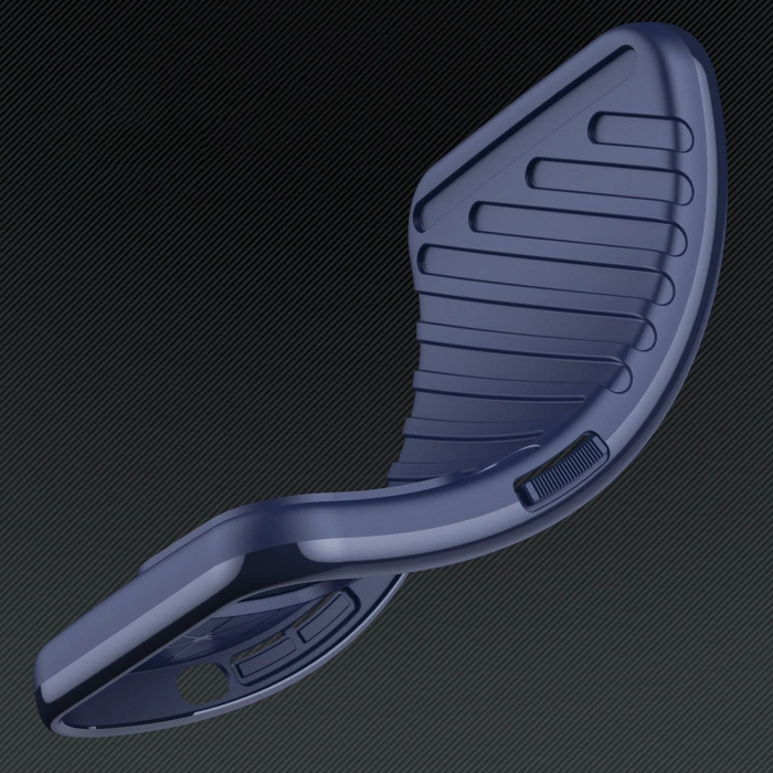 Thunder Case Samsung Galaxy S25 Ultra Silicone Armored Case - Blue