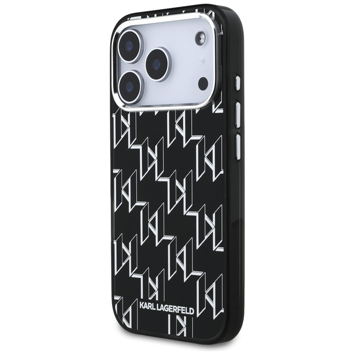 Etui Karl Lagerfeld IML KL Monogram      MagSafe do iPhone 17 Pro czarny