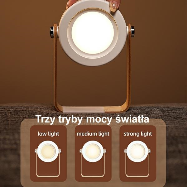 USAMS Multifunctional LED night light white/white ZB249YH01 (US-ZB249)