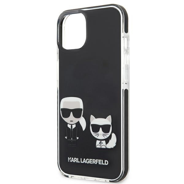Case KARL LAGERFELD Apple iPhone 13 Mini Karl&amp;Choupette Black Hardcase