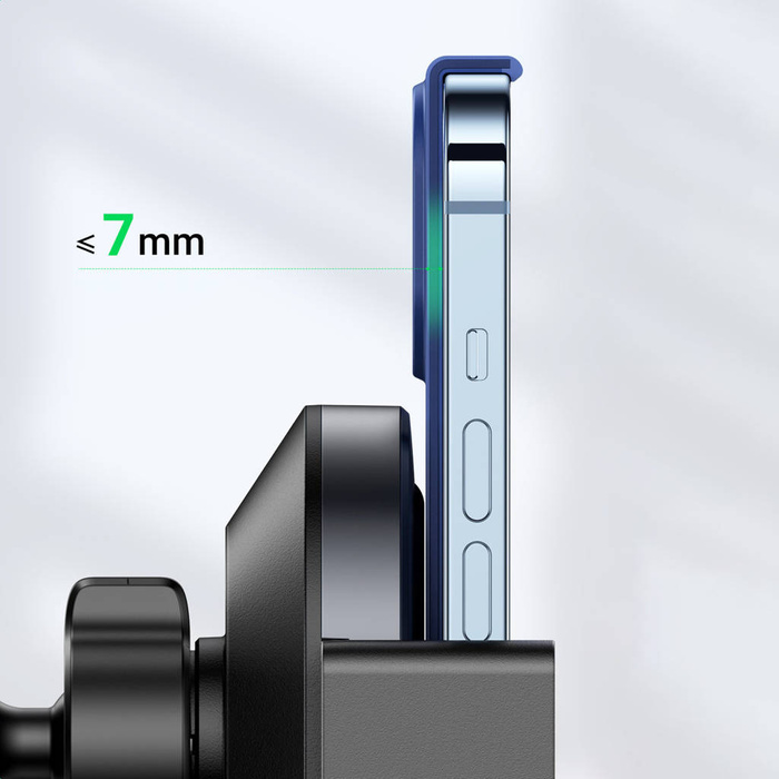 Ugreen Car Qi Wireless Charger 15W Autotelefonhalterung am Lüftungsgitter Schwarz (40118 CD256)