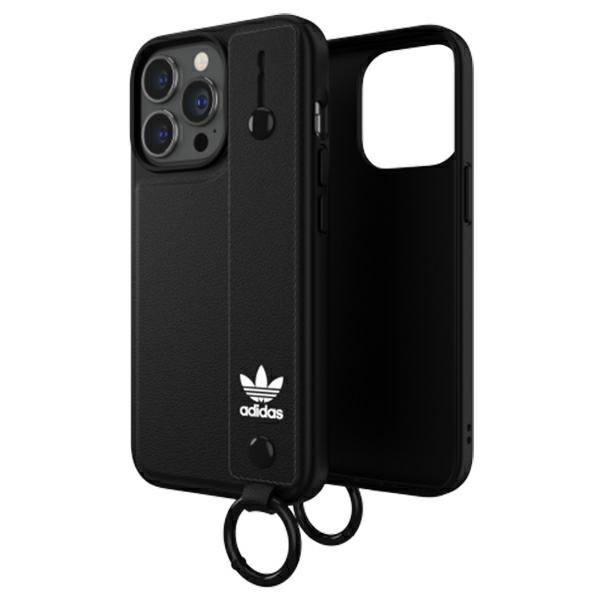 Hülle Adidas OR Hand Strap Case iPhone 13 Pro /13 6.1" schwarz/schwarz 47109