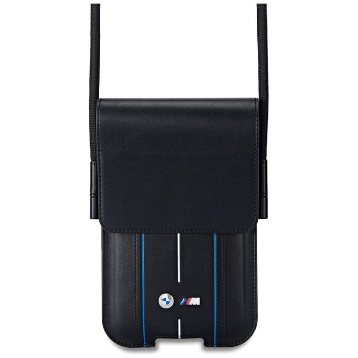 Marsupio BMW con strisce blu e nere