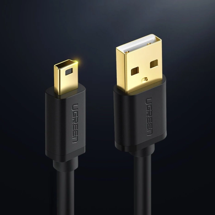 Ugreen kabel uSB auf Mini-USB 480 Mbps Kabel 3 m schwarz (US132 10386)