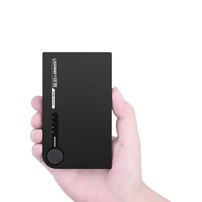 Ugreen switch splitter splitter switch HDMI - 3x HDMI 3D 4K 7.5 Gbps 36 bit per channel black (40234)