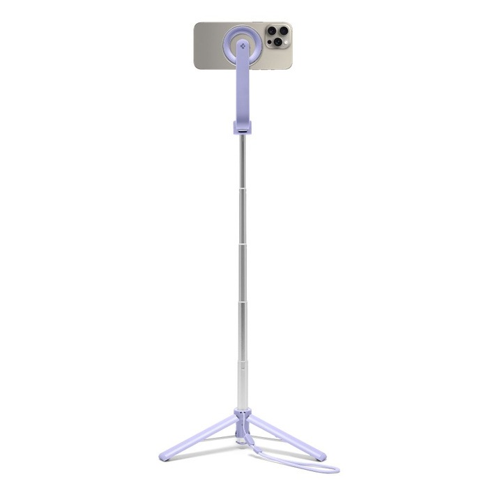 Spigen MagSafe S571W BLUETOOTH SELFIE STICK TRIPOD LAVENDER
