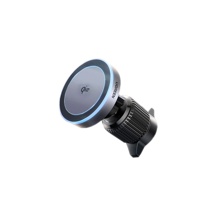 Ugreen W708 Wireless Charger Holder with MagSafe, Qi2, for Air Vent - Black
