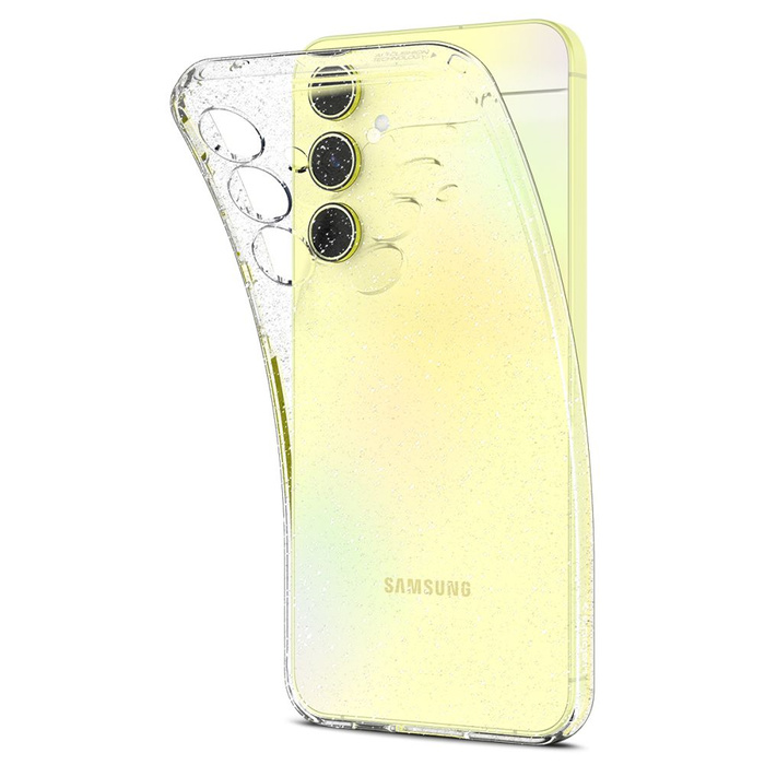 Case Funda Spigen Liquid Crystal Samsung Galaxy A55 5g con Glitter y cristal