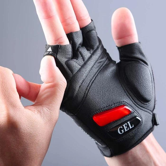 Gants de cyclisme Rockbros S143-BK XXL avec inserts en gel - noir