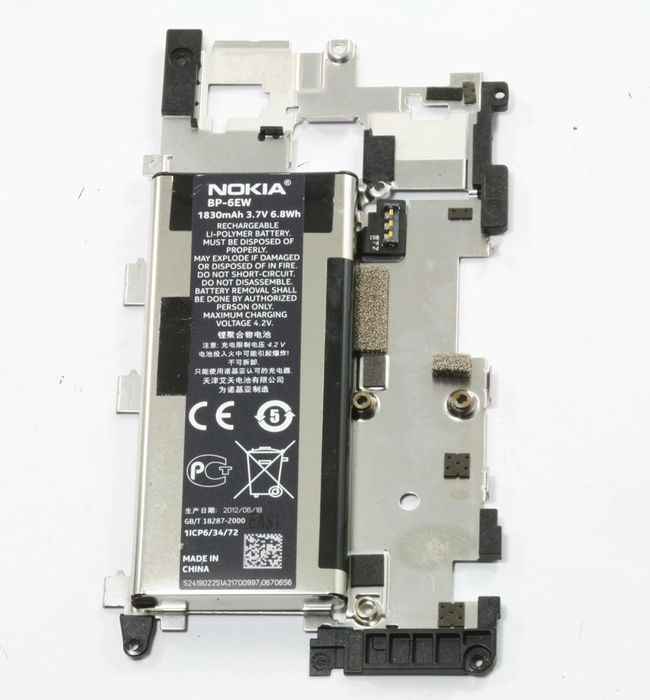 Genuine New  NOKIA BP-6EW Lumia 900 Con Pad