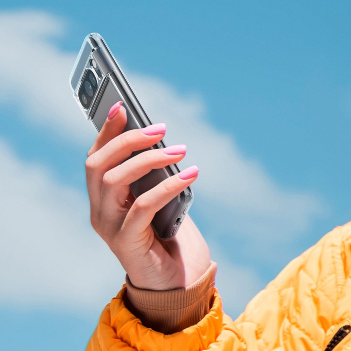 Cover Spigen Ultra Hybrid Google Pixel 8 Pro Cristallo Clear Case