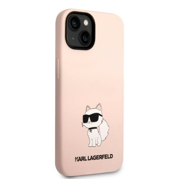 Karl Lagerfeld KLHCP14MSNCHBCP iPhone 14 Plus 6,7" hardcase pink/pink Silicone Choupette