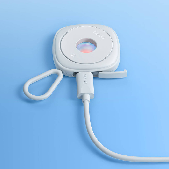 Baseus Heyo Camera Detector White（With Simple charging cable USB to Type-C 0.3m White)