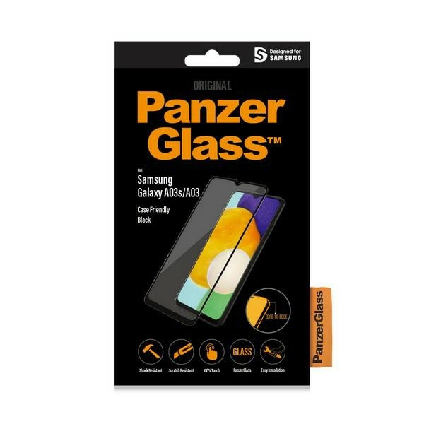 PanzerGlass E2E Regular Samsung A03 Case Friendly black/black 7280