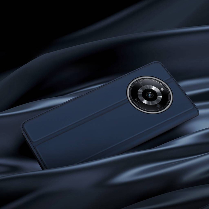 Dux Ducis Skin Pro Case Realme 11 Flip Card Wallet Stand Black