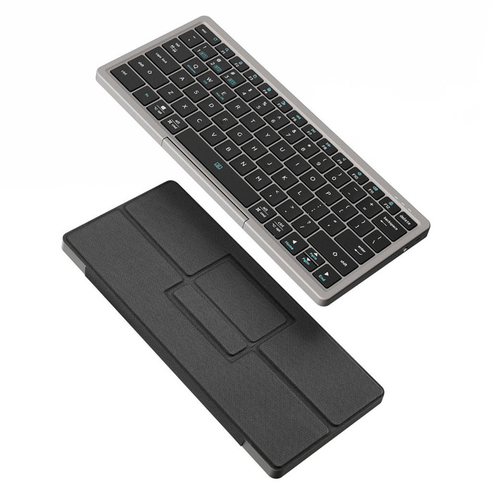 Dux Ducis OK Series teclado inalámbrico Bluetooth con touchpad - negro
