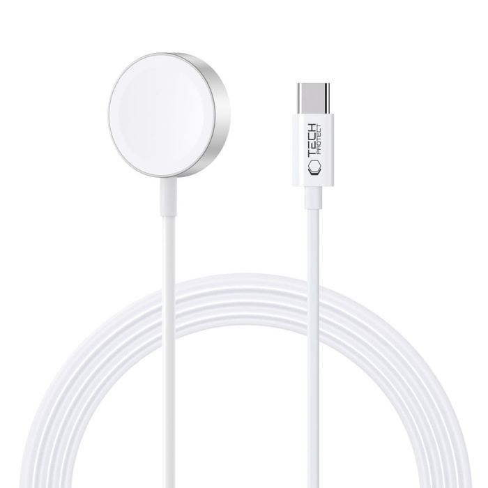 Cavo Usb-c tipo Tech-protect Ultraboost Magricarica netta 120cm Apple Watch Bianco